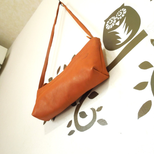 bighug キャメル ストラップショルダー○S ショルダーバッグ holy  