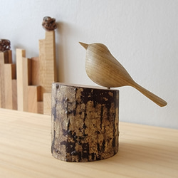 飛騨の木鳥(ことり) 小　ホオ 1枚目の画像