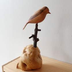 飛騨の木鳥(ことり) 大 ケヤキ 3枚目の画像
