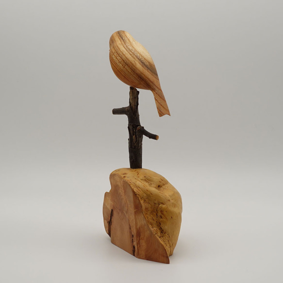 飛騨の木鳥(ことり) 大 ケヤキ 7枚目の画像