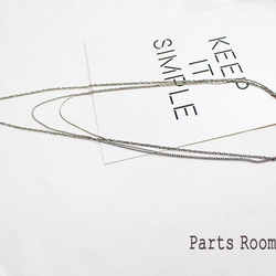 [2 件] 三重設計鏈項鍊 [手術不銹鋼] -mt-4254 第6張的照片