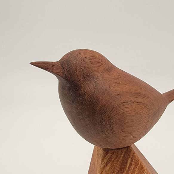 木鳥(ことり) 大 ウォルナット 2枚目の画像