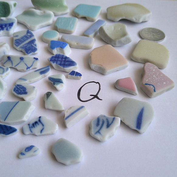 シー陶器Ｑ　静岡海散歩　アクセサリーパーツ、クラフト素材に 9枚目の画像
