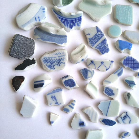シー陶器Ｑ　静岡海散歩　アクセサリーパーツ、クラフト素材に 3枚目の画像