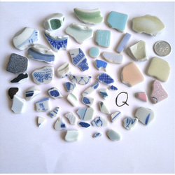 シー陶器Ｑ　静岡海散歩　アクセサリーパーツ、クラフト素材に 1枚目の画像