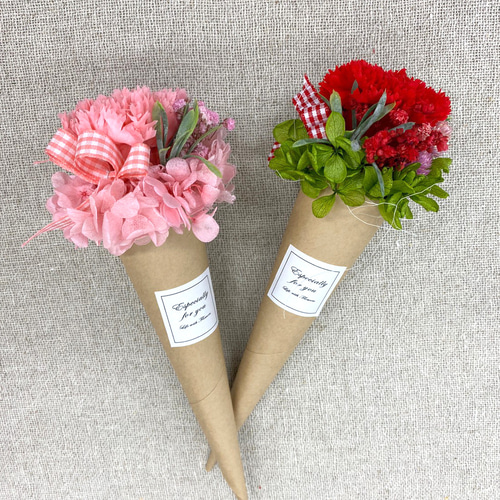 ブーケ ピンク プリザーブドフラワー ギフト 花 贈り物 母の日 プリザ 