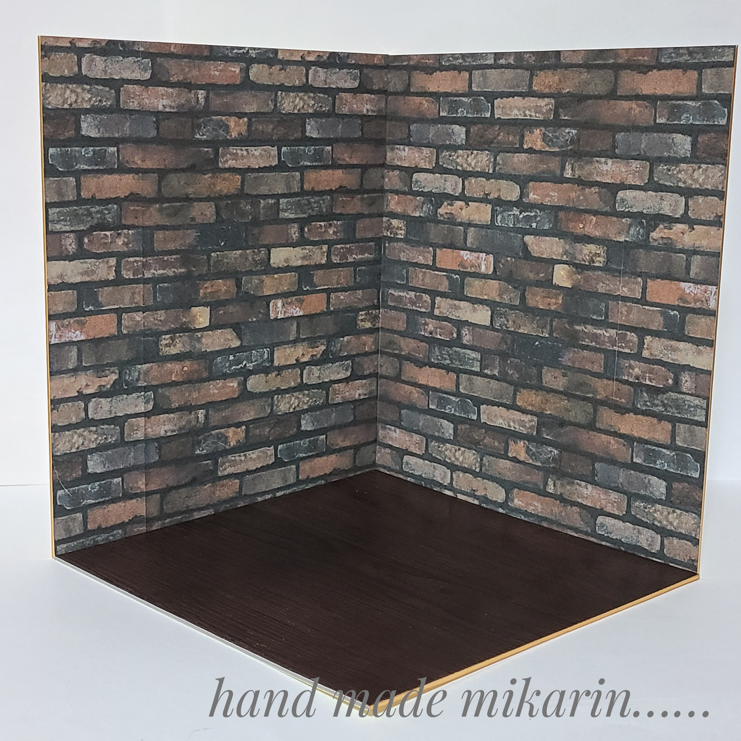 クローゼットのある背景ボード　ドールハウス