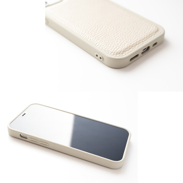 モニター価格 カラー リアケース 【 Simple 】 iPhone スマホショルダー くすみカラー JA04A 5枚目の画像