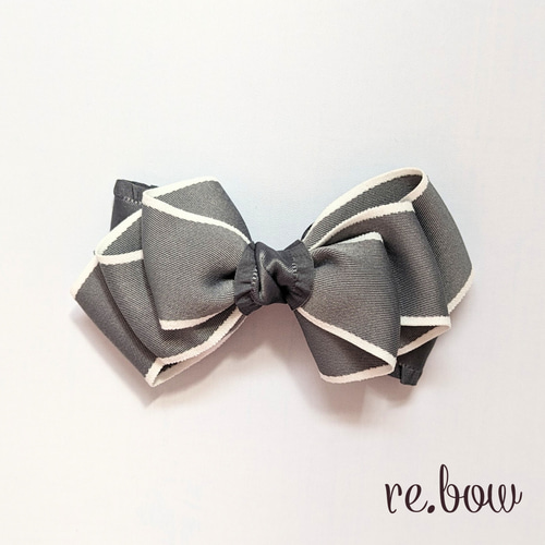 大人可愛いリボンバレッタ⋈大きめバレッタ ―サイドラインリボン×フリルリボン― バレッタ re.bow 通販|Creema(クリーマ) 17343535 大人可愛いリボンバレッタ⋈大きめバレッタ ―サイドラインリボン×フリルリボン― バレッタ re.bow 通販|Creema(クリーマ) 17343535