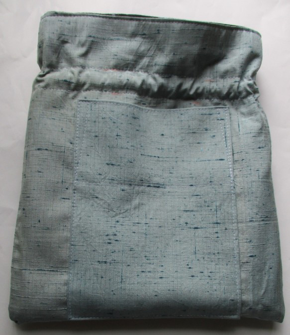 ７６３１　絣で作った巾着袋   　＃送料無料 7枚目の画像
