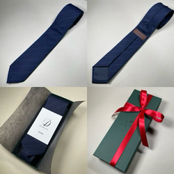 【受注製作】ブラウン　ストライプ　誕生日　父の日　プレゼント　ギフト　スーツ　【別途】名入れ　イニシャル　刺繍　 11枚目の画像