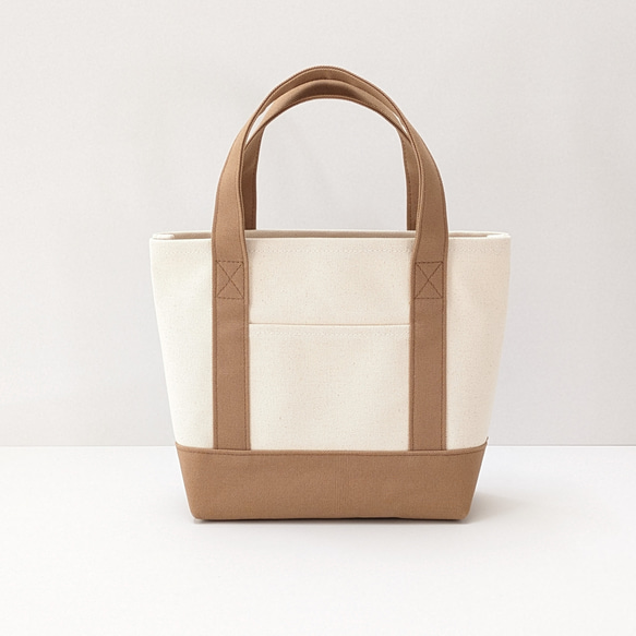 【F】帆布トートバッグMプラス order作品 マルチポケット帆布トートMバッグ/Maison de FLEUR（メゾン ド