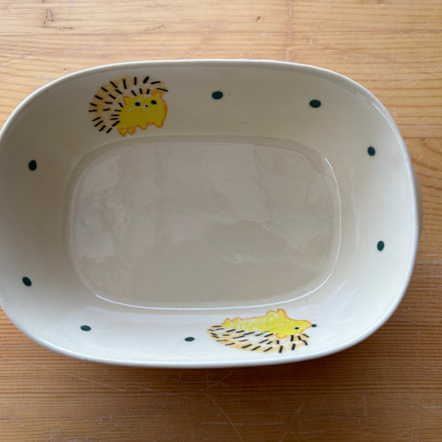 子供用食器セット 化粧箱入り（いちご、女の子、うさぎ、はりねずみ