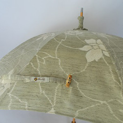 紬の日傘「マグノリア」 12枚目の画像
