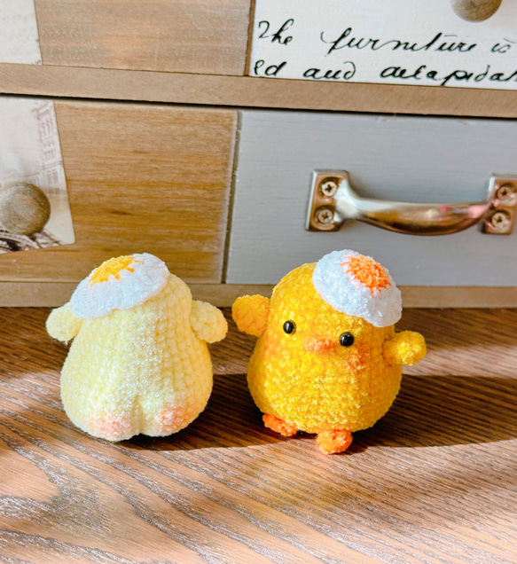 アヒル　ブローチ　編みぐるみ　ハンドメイド アクセサリー アヒルブローチ編みぐるみハンドメイド アクセサリー
