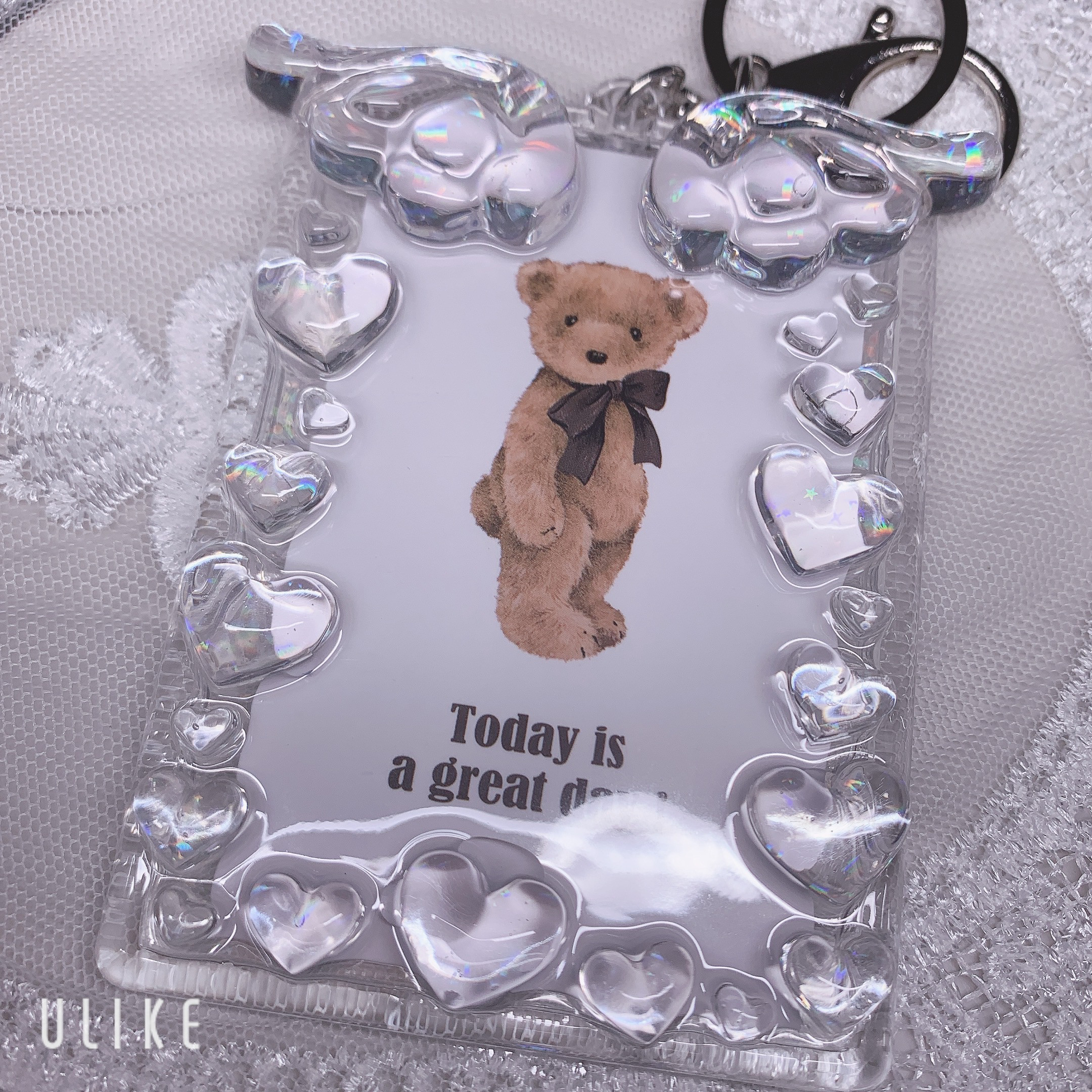 レジン トレカケース 硬質ケース デコ 推し活 B8 名刺入れ