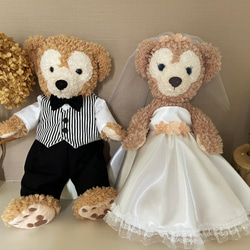 ダッフィー シェリーメイ ウエディング コスチューム 結婚式 衣装 ウェルカム 1枚目の画像