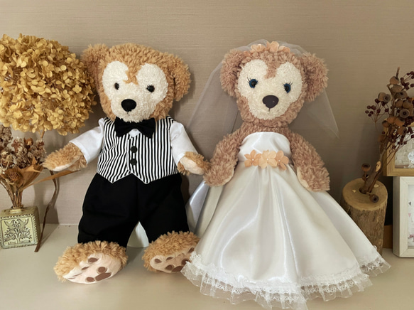 ダッフィー シェリーメイ ウエディング コスチューム 結婚式 衣装 