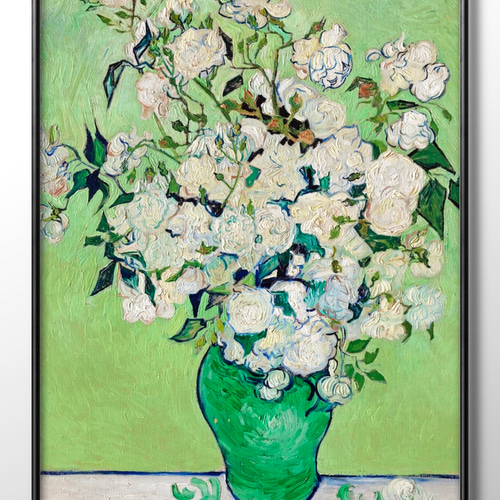 アクリル額☆アメリカで版画化 花の絵 花 フラワー アート