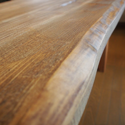 【地産地消材家具】八溝杉無垢材テーブル 8枚目の画像