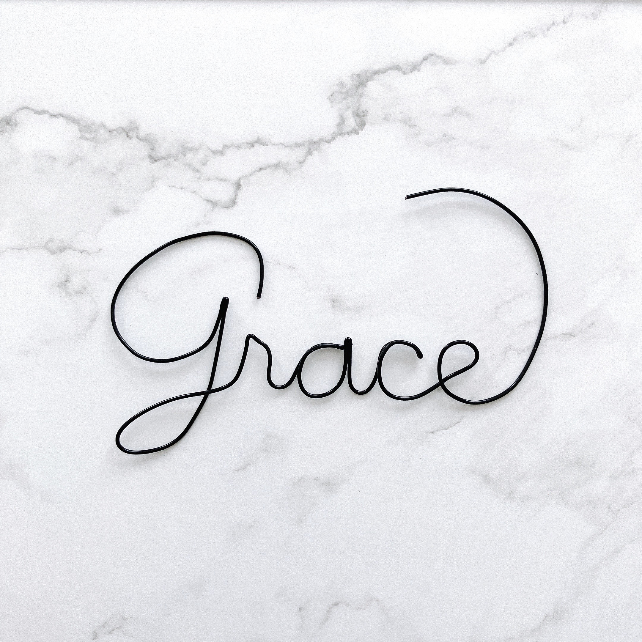 書きフレンチブルドッグ（welcome）」壁掛けワイヤーアート クラフト 淡い 