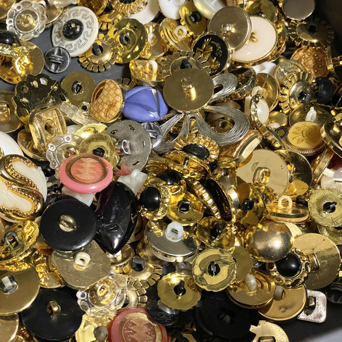 B級】ボタン アンティークボタン ヴィンテージボタン 詰め合わせ