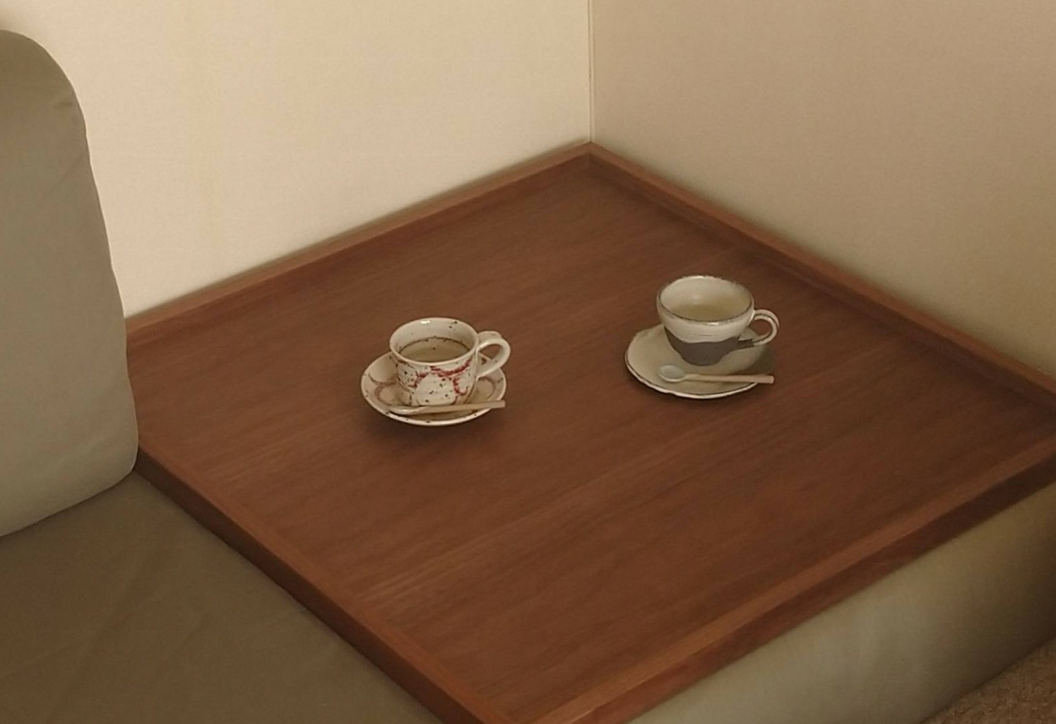★受注製作　ソファートレイ（ウォールナット）