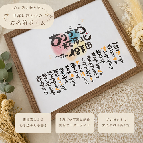 選べる5サイズ♪【卒業 卒園 卒部 先生 コーチ 感謝 退職祝い お世話に