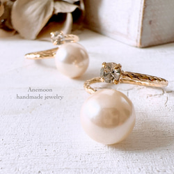 オパール装飾のエレガントリング 69ef25796084da41a84fad7d37856b