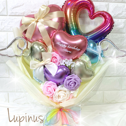 バルーン ブーケ 推し活 生誕祭 卒業式 アートフラワー バルーン