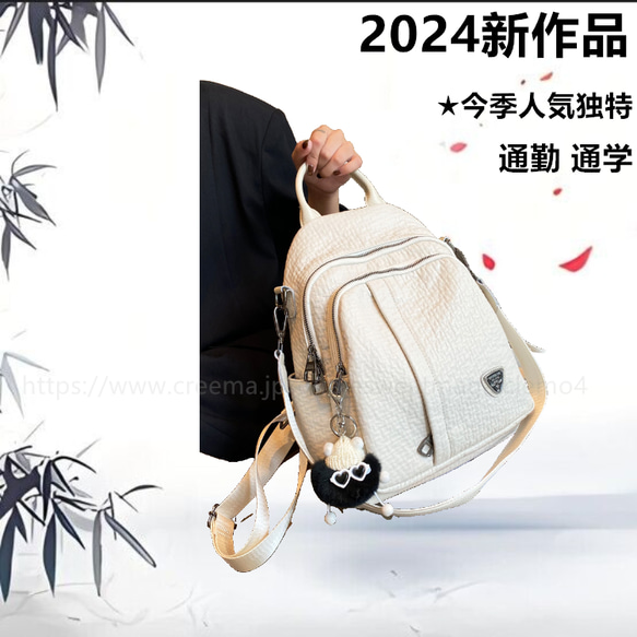 旅行とレジャー 牛革 布 「背負えるトートバッグ」ファッションレトロヨーロッパとアメリカのバックパックコンピュータバッグ 7枚目の画像