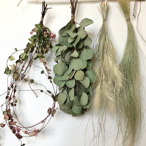 予約販売】枝のガーランド ユーカリ グリーン スワッグ 大きめ4種