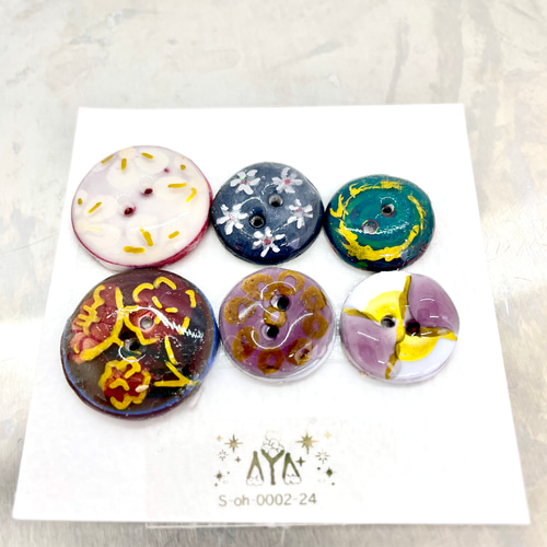 アンティーク風のリメイクボタンセット ボタン 綾し田工夢店 通販