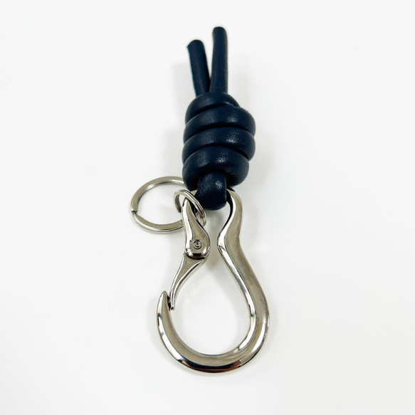 Fat Key Ring /【NAVY】 5枚目の画像