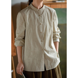 プルオーバーシャツ/生成り/三河織物 シャツ UZUiRO／ウズイロ 通販