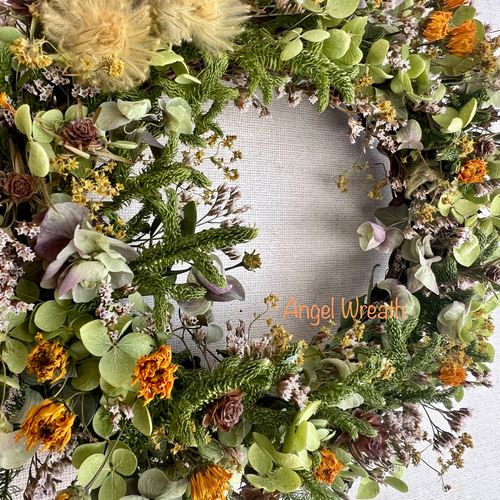 春色新作♡春の森のオーバルリース♡ギフトにもおすすめです リース  