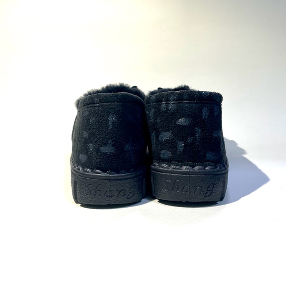 畫帶蟒蛇套懶人鞋（黑色）22.5cm~24.5cm 第5張的照片