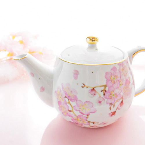 春うらら〜桜のティーポット〜 ポット・急須 ❤︎Blanche Neige