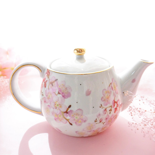 桜埜様　ポット 春うらら〜桜のティーポット〜 ポット・急須 ❤︎Blanche Neige