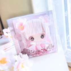 “桜の妖精コレクション” ミニドール 人形 桜 手作り人形 春 8枚目の画像