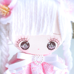 “桜の妖精コレクション” ミニドール 人形 桜 手作り人形 春 3枚目の画像