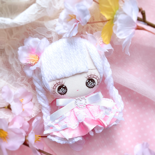 桜の妖精コレクション” ミニドール 人形 桜 手作り人形 春