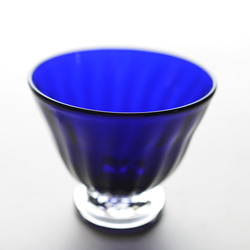 (Creema限定 春の福袋)瑠璃色杯の2色セット 3枚目の画像