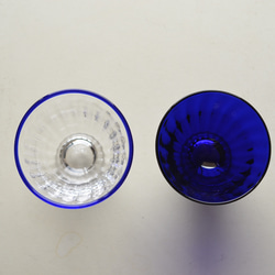 (Creema限定 春の福袋)瑠璃色杯の2色セット 4枚目の画像