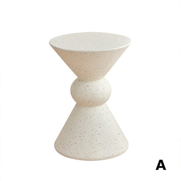大理石調のチェス型サイドテーブル 2種 おしゃれ かわいい インテリア コーヒーテーブル ch-317 3枚目の画像
