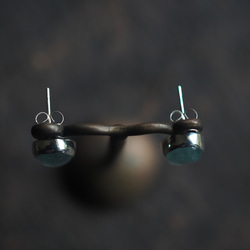 aquamarine silver pierce (yokuu) 11枚目の画像
