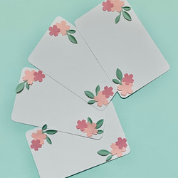 桜の花　メッセージカード　10枚セット 2枚目の画像