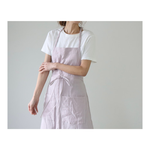 ふっくら厚み2倍のとろみダブルガーゼの前スリット美シルエット