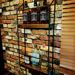 ウォールラック　アイアンラック　壁付ラック 友安製作所 シェルフ 棚 アイアン diy 壁 壁面収納 収納 壁掛け