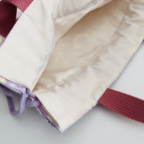 ユニコーン柄の入園入学グッズ6点セット レッスンバッグ lino_bobbin